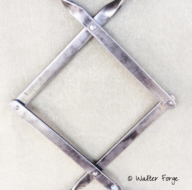 Fire Tongs - Hand Forged, Heavy Duty