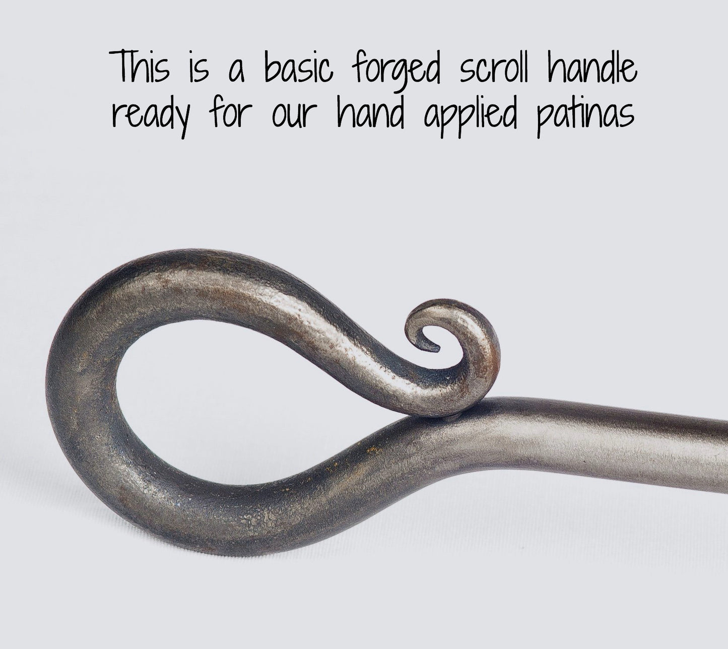 Scroll Handles are a traditional design that is time less in style and comfortable in your hand